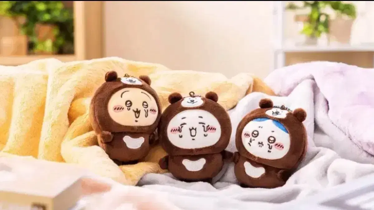 먼작귀 치이카와 말레이곰 마스코트